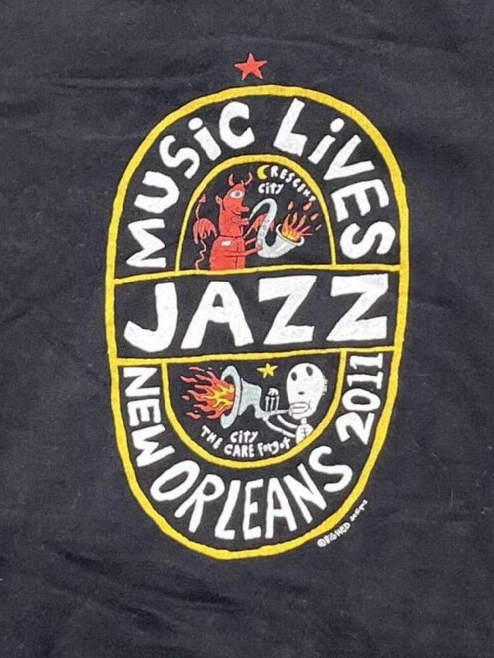 New Orleans Jazz Preowned Medium T-shirt